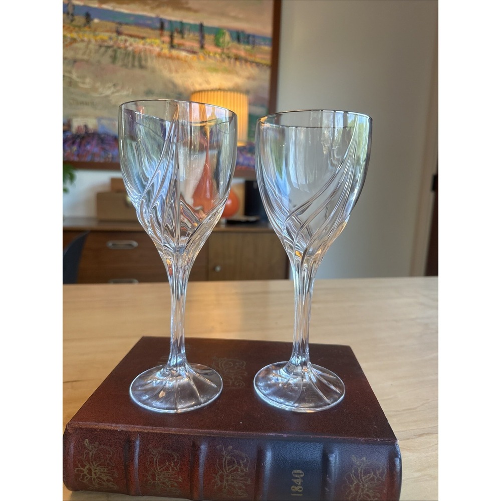 Lenox Crystal - Debut Platinum - Set of 2 Water Goblets